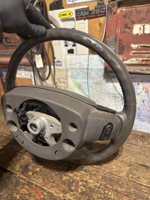 2006 - 2009 DODGE RAM 2500 3500 STEERING WHEEL W VOLUME RADIO CRUISE CONTROLS