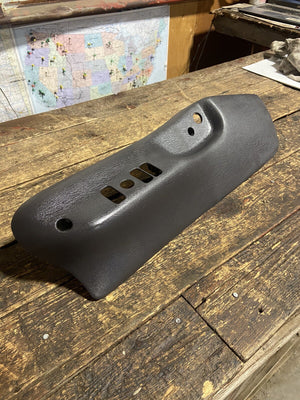 1998-2002 DODGE RAM 2500 3500 DRIVER SEAT SIDE PLASTIC PANEL DARK GREY 807407AD