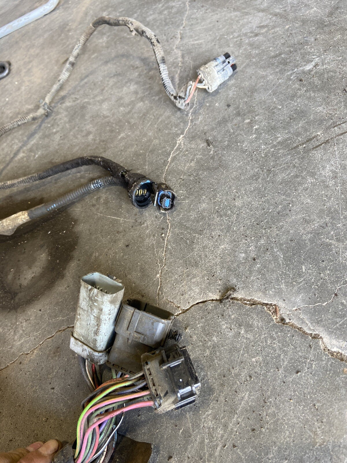 1996 DODGE RAM 2500 3500 12V CUMMINS 4X4 ENGINE AUTO TRANS PCM HARNESS 56021502