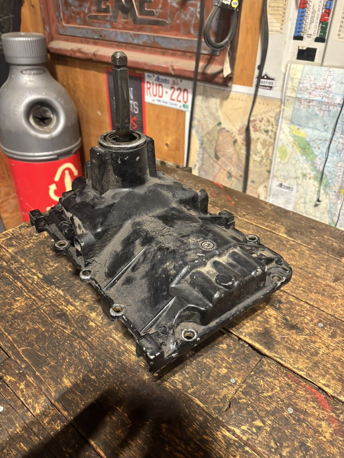 1994 - 1997 DODGE RAM CUMMINS NV4500 LOADED SHIFTER TOP PLATE COVER