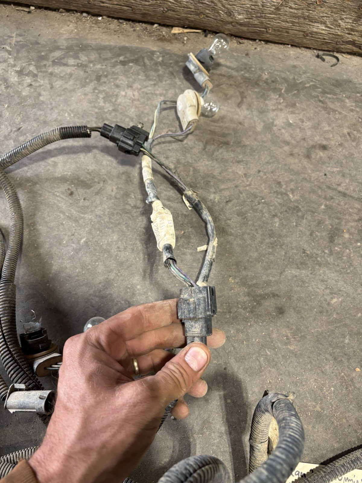 2000 2001 DODGE RAM 2500 CUMMINS EXTCAB LONG &amp; SHORTBOX FRAME HARNESS 56045517AC