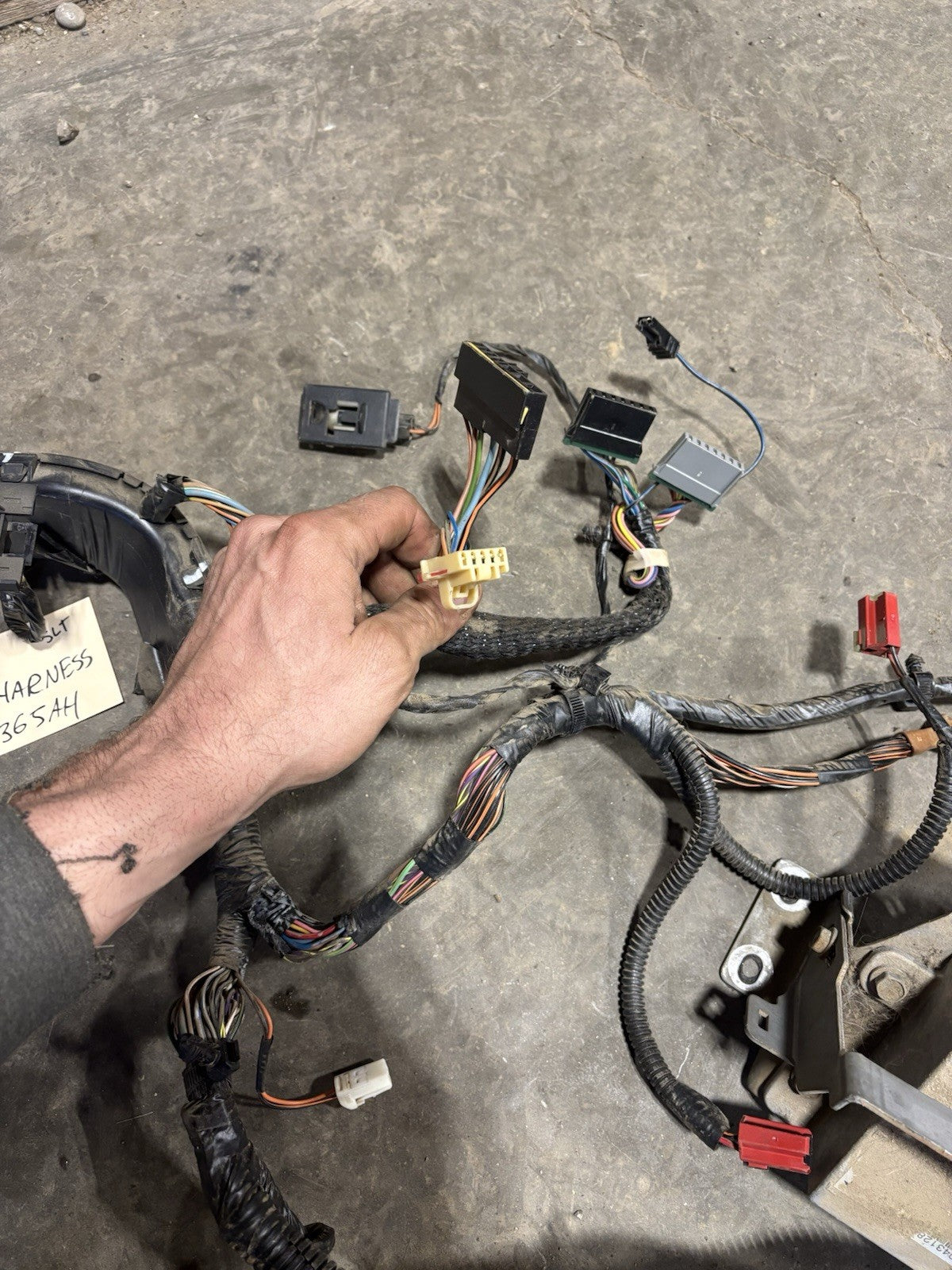2002 DODGE RAM 2500 3500 24V CUMMINS DASH WIRING HARNESS 56045365AH
