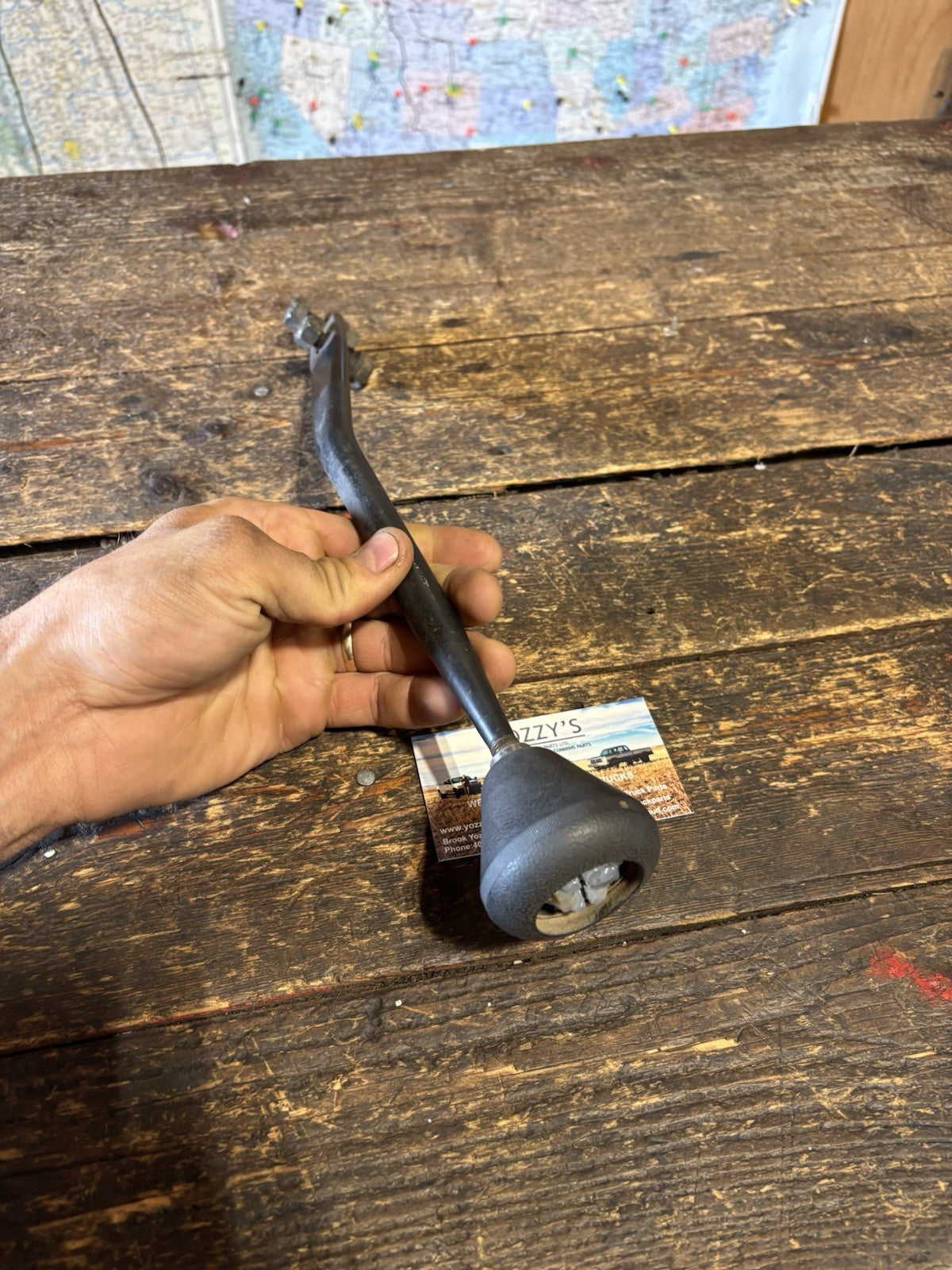 1981-1993 1ST GEN DODGE RAM GAS 4X4 SHIFTER WITH KNOB