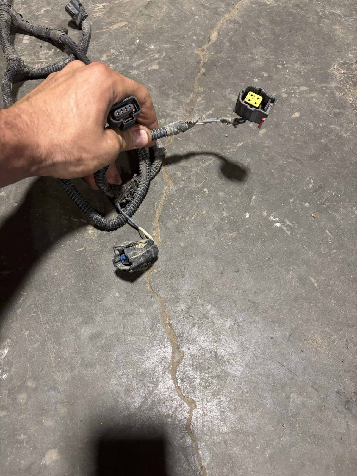 2003 DODGE RAM 2500 3500 5.9L CUMMINS AUTOMATIC ENGINE HARNESS 3965224 3965108