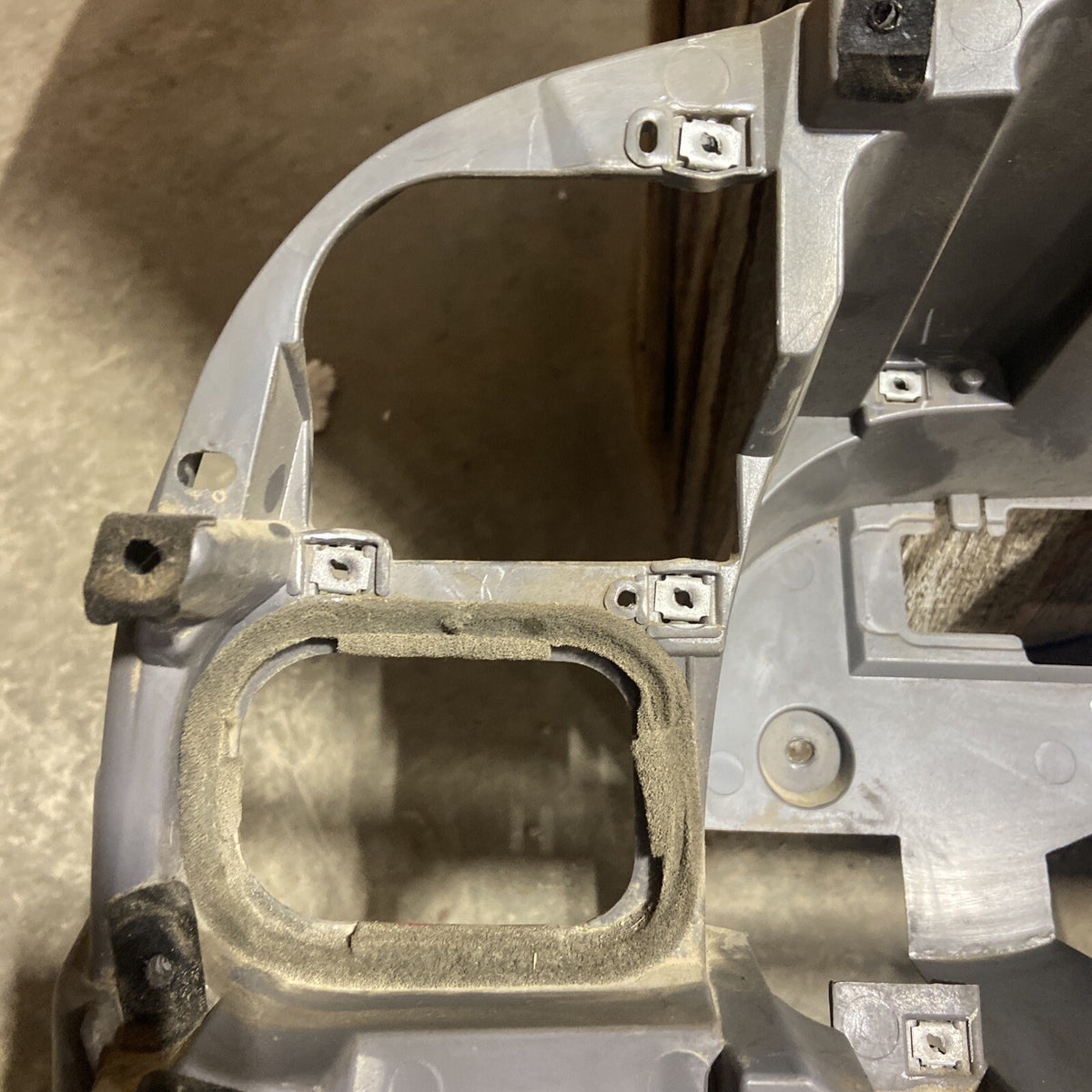 OEM 1998 DODGE RAM CUMMINS DASH CORE STRUCTURE LIGHT MIST GREY DASHBOARD