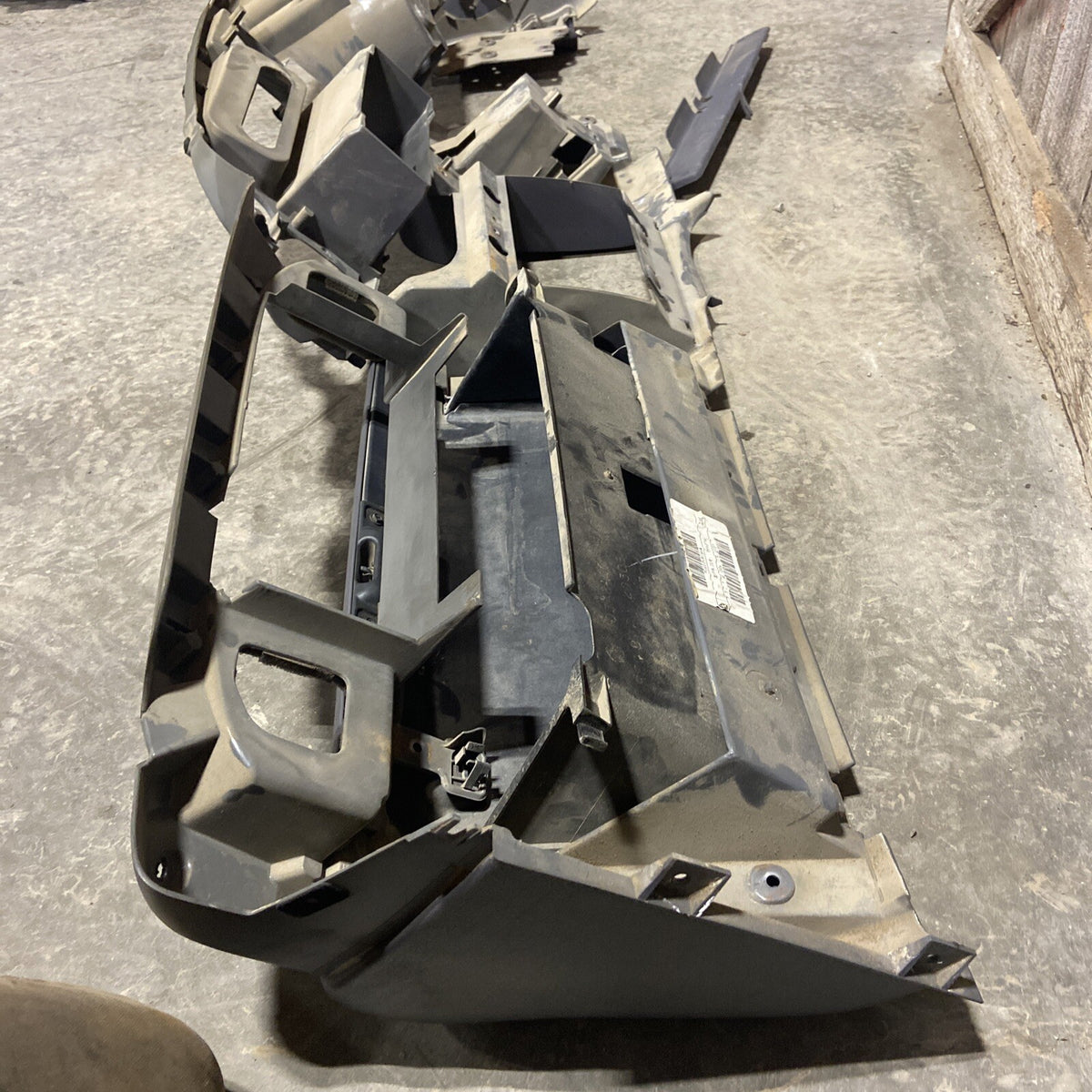 OEM 1998 DODGE RAM CUMMINS DASH CORE STRUCTURE LIGHT MIST GREY DASHBOARD