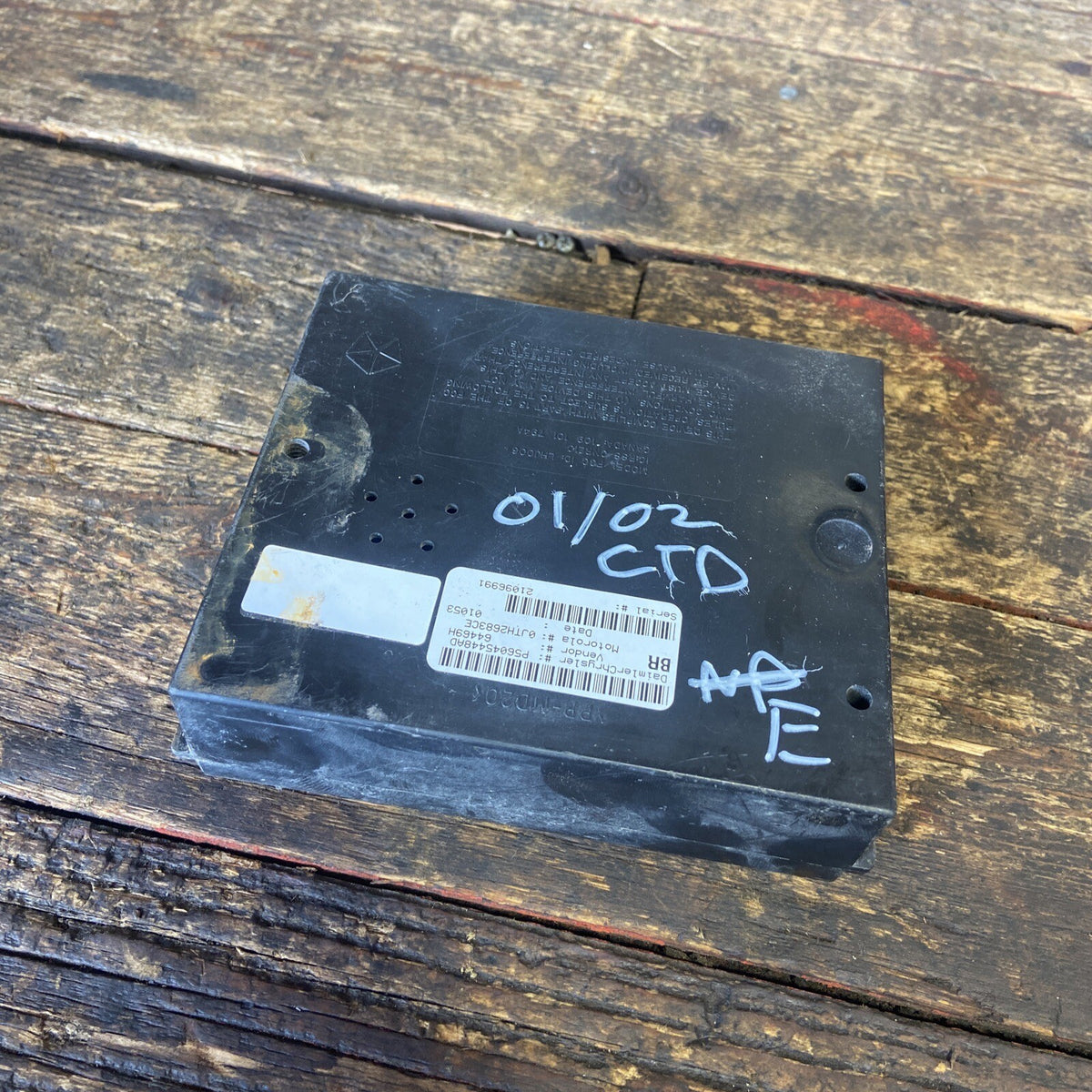 2000 2001 02 DODGE RAM 25003500 CENTRAL TIMING MODULE CTM BODY CONTROL 56045448