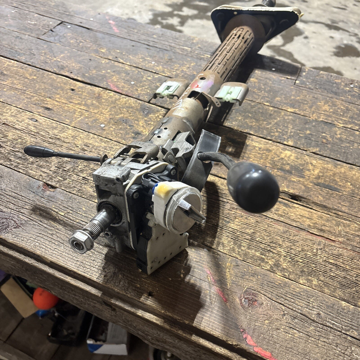 91.5 1992 1993 DODGE RAM 250 350 CUMMINS STEERING COLUMN AUTO TILT 2WD 52077834