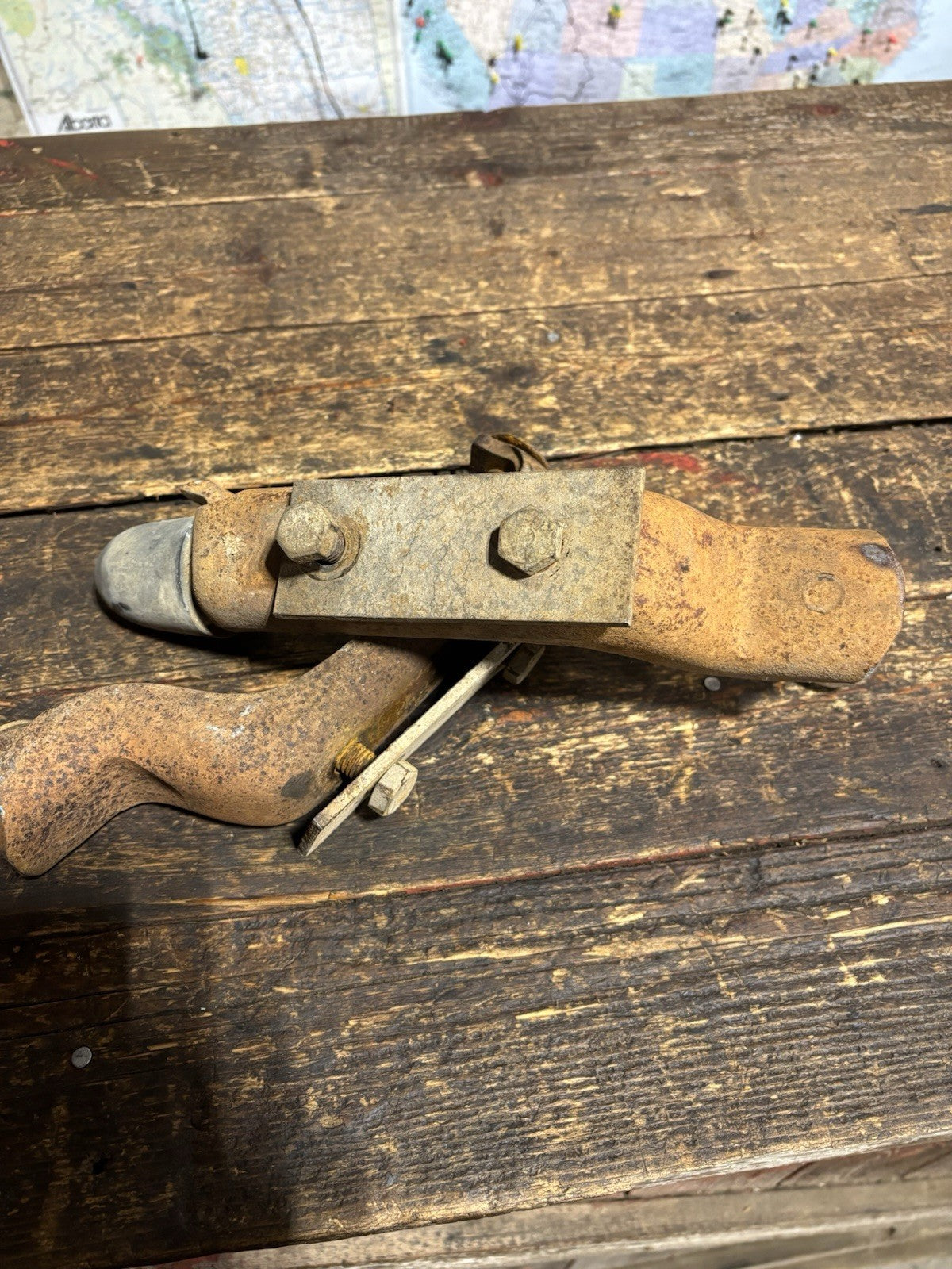 89-93 DODGE RAM 250/350 1ST GEN 4X4 FRONT DANA 60 SHOCK BRACKET MOUNTS