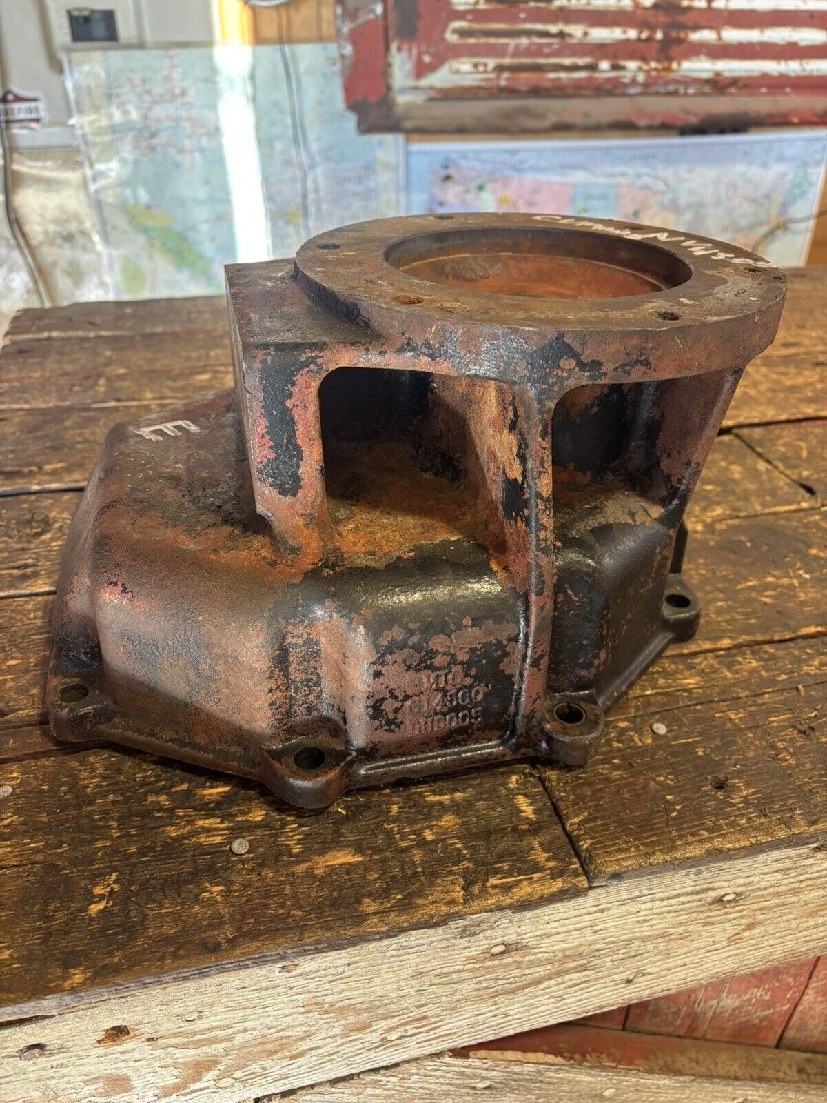DODGE RAM 25003500 CUMMINS NV4500 5 spd 4wd upgraded cast iron extension housing
