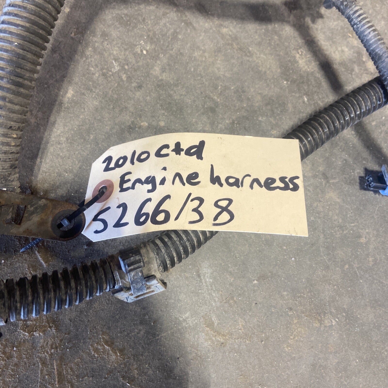 2010 DODGE RAM 2500 3500 6.7L CUMMINS ENGINE HARNESS PN 5266138