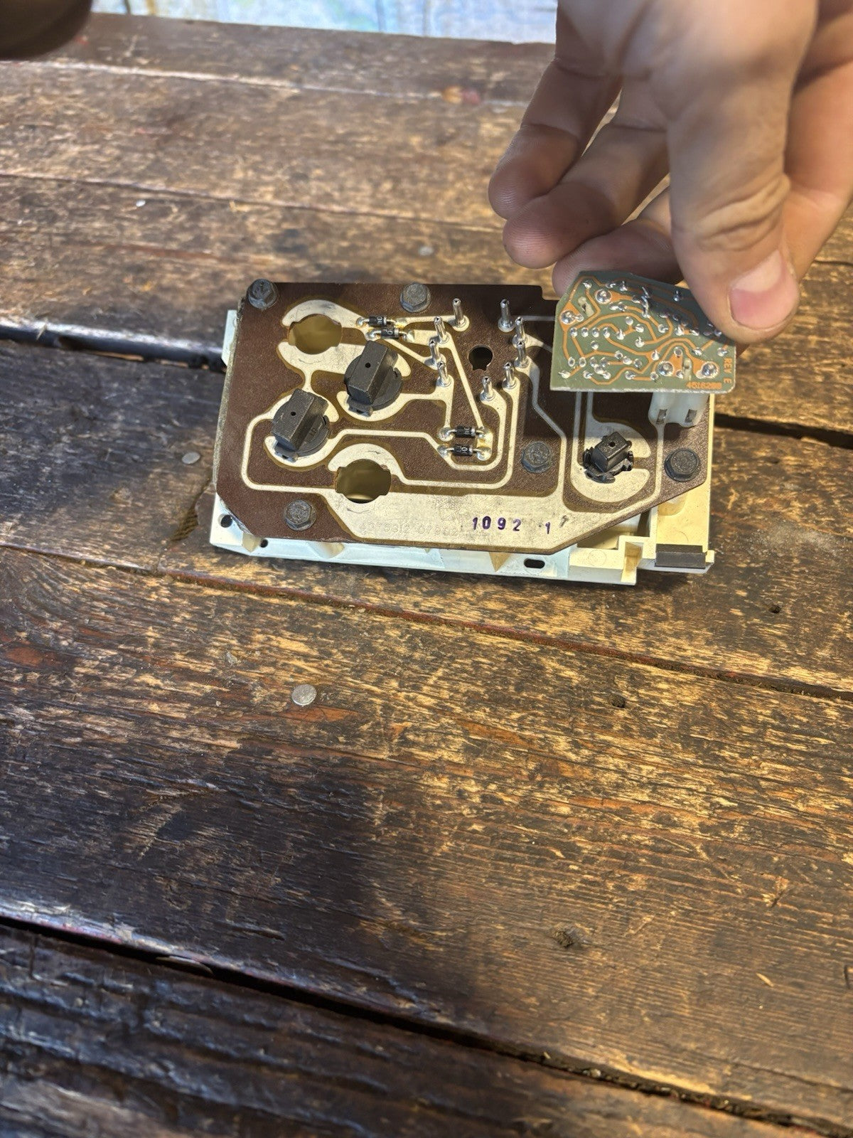 1990 - 1993 DODGE RAM 250 350 CUMMINS MESSAGE CENTER FOR DASH