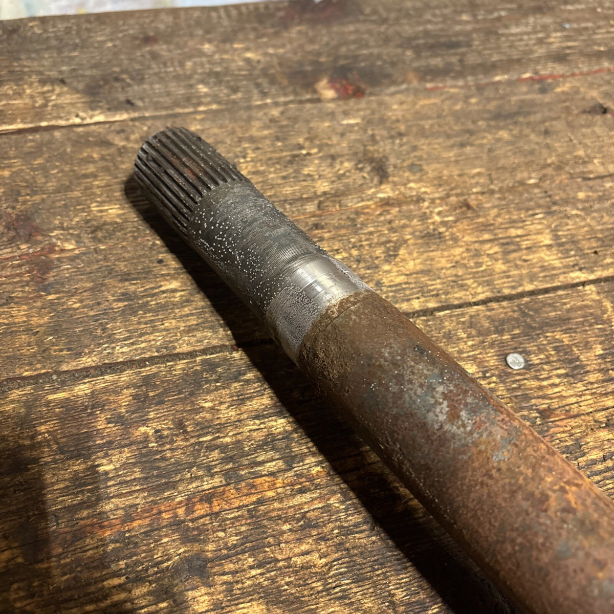 1994-1998 DODGE RAM 2500 3500 DANA 60 DRIVER SIDE AXLE AND STUB SHAFT