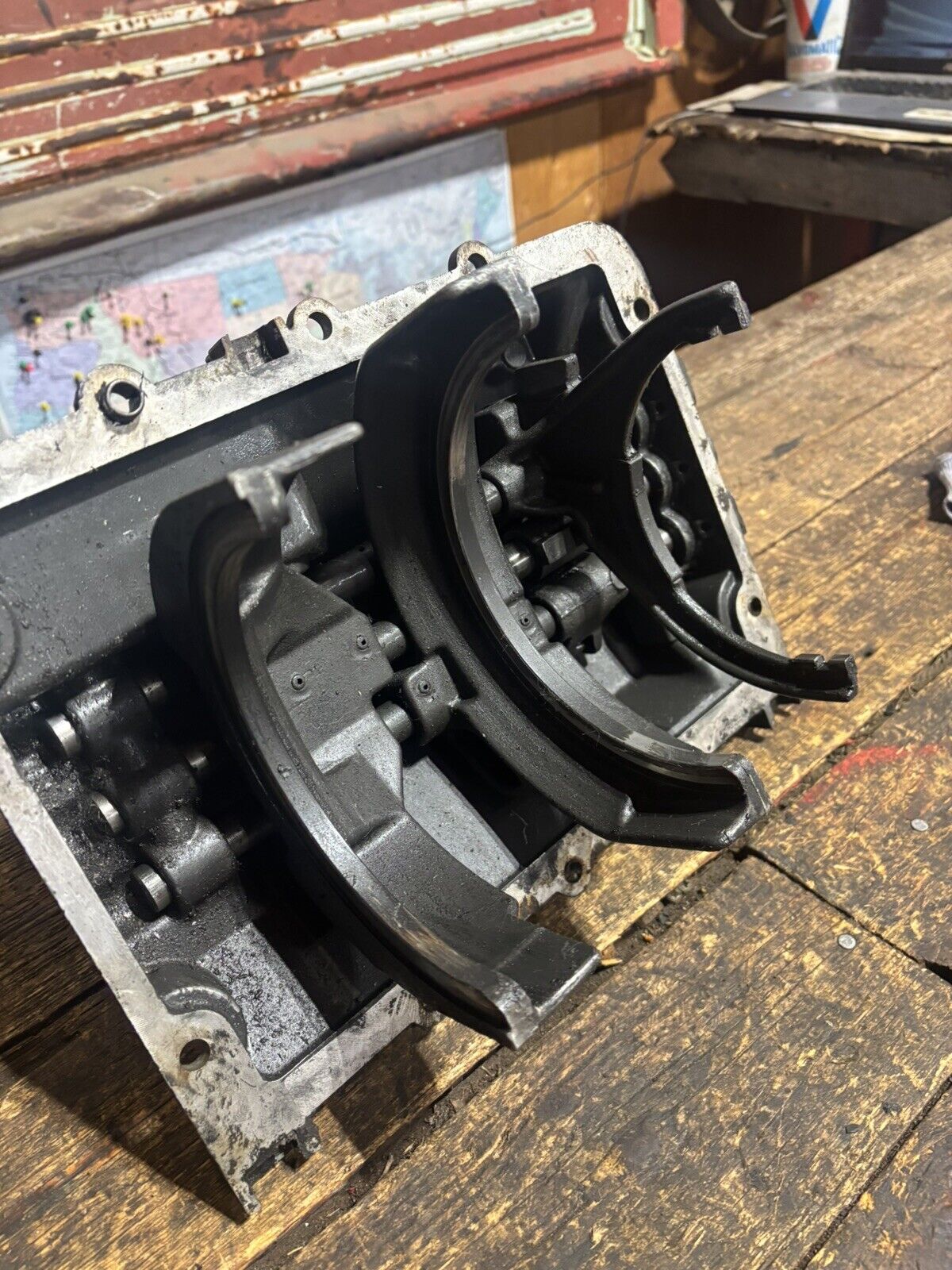 1994 - 1997 DODGE RAM CUMMINS NV4500 LOADED SHIFTER TOP PLATE COVER