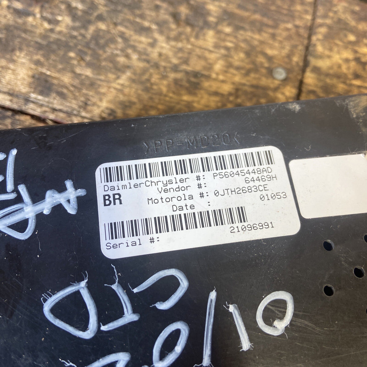 2000 2001 02 DODGE RAM 25003500 CENTRAL TIMING MODULE CTM BODY CONTROL 56045448