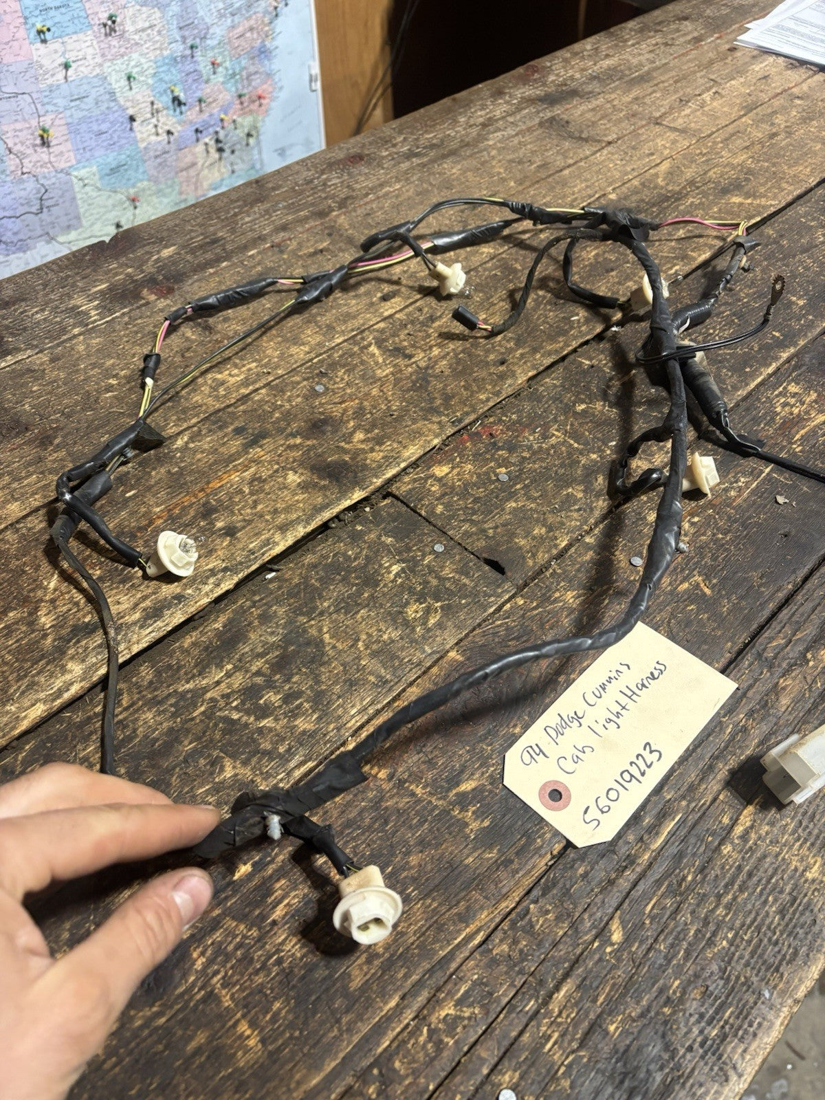 1994 - 1997 DODGE RAM CAB CLEARANCE LIGHT WIRE HARNESS 56019223