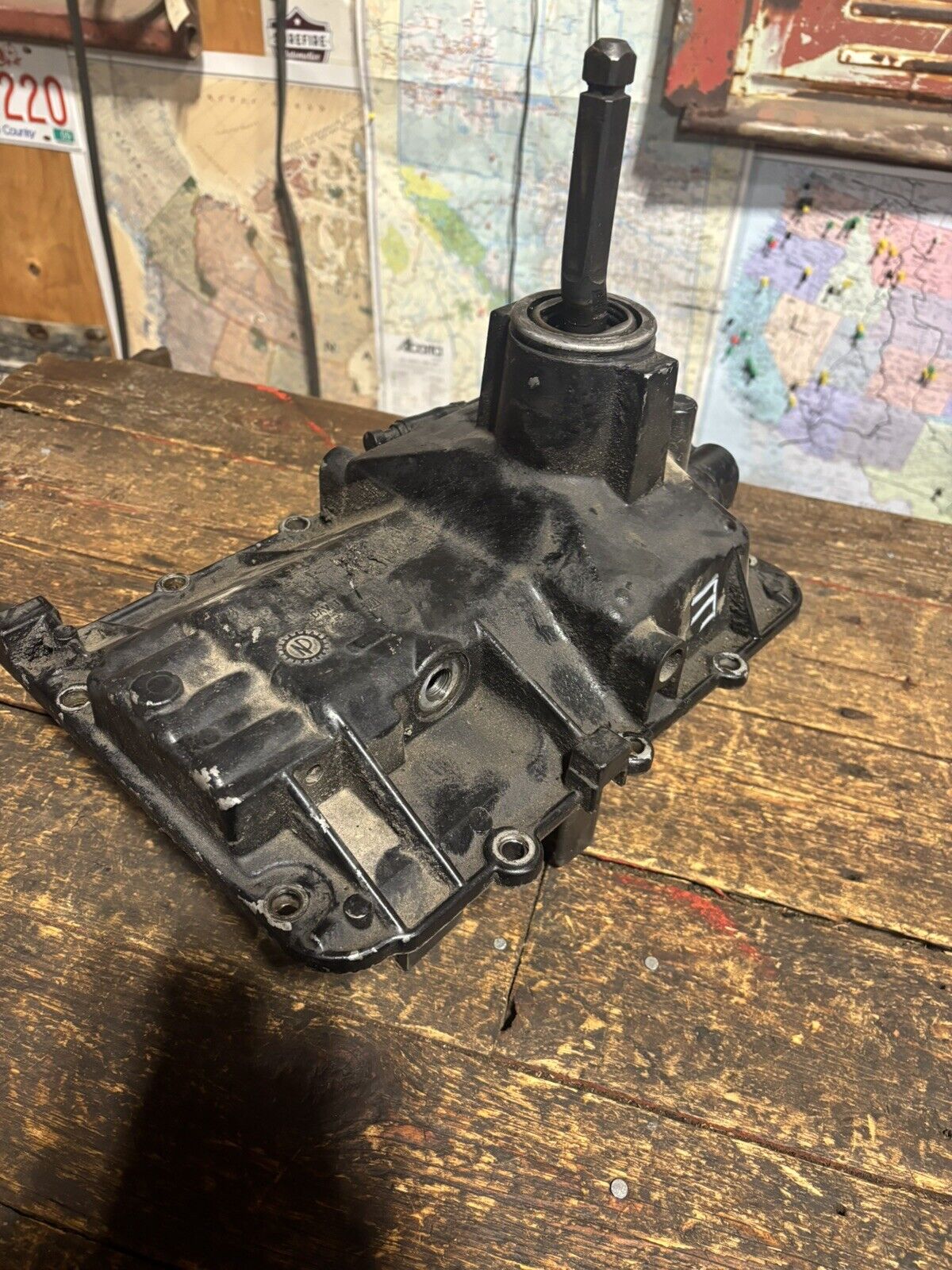 1994 - 1997 DODGE RAM CUMMINS NV4500 LOADED SHIFTER TOP PLATE COVER