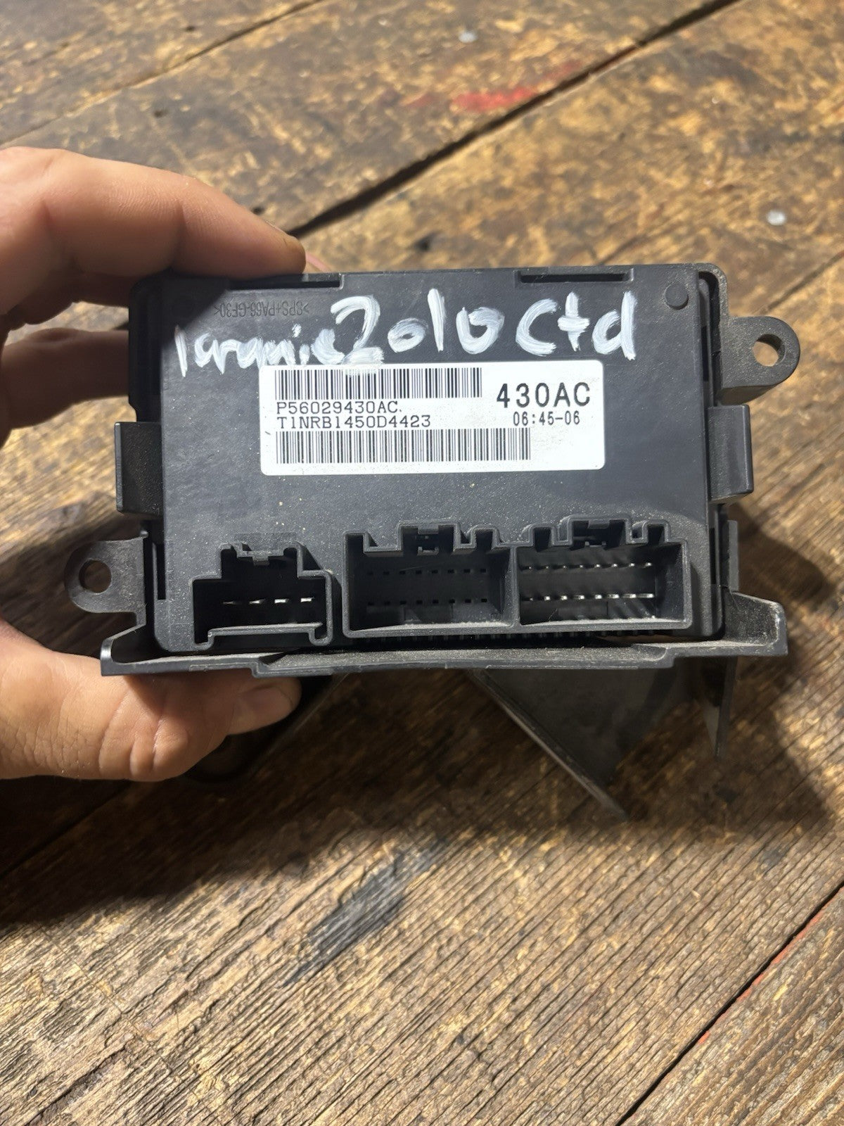 2010 2011 2012 DODGE RAM CUMMINS TRANSFER CASE CONTROL MODULE 56029430AC