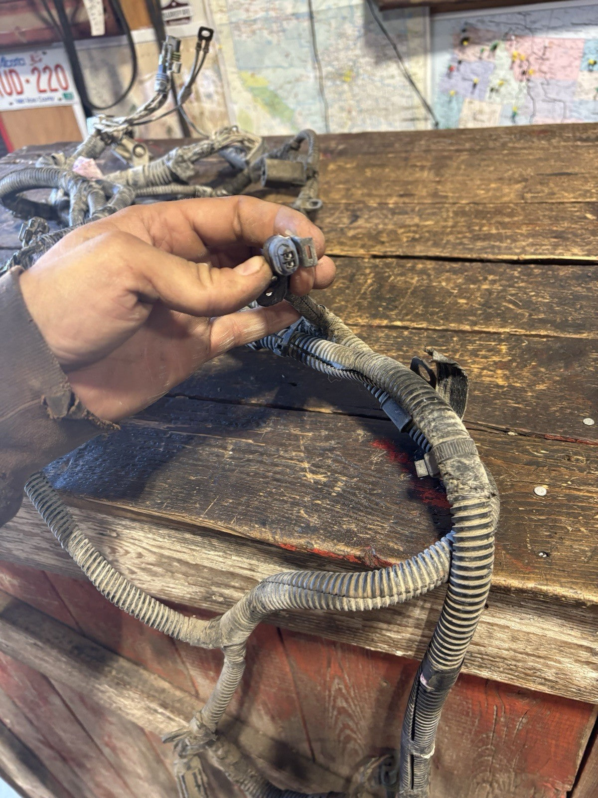 2005 DODGE RAM CUMMINS ENGINE WIRING HARNESS 3972347