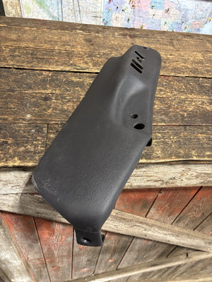 1998-2002 DODGE RAM 2500 3500 DRIVER SEAT SIDE PLASTIC PANEL DARK GREY 807407AD