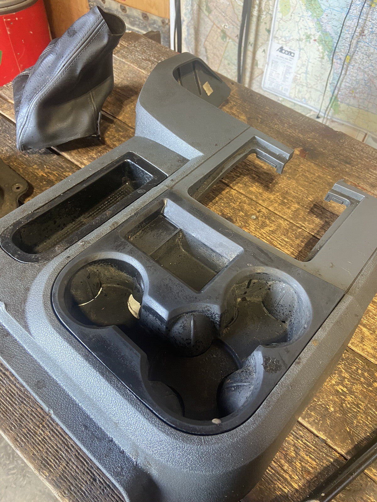 2006 - 2009 DODGE RAM MANUAL TRANSMISSION SHIFTER SURROUND CONSOLE BOOTS SET