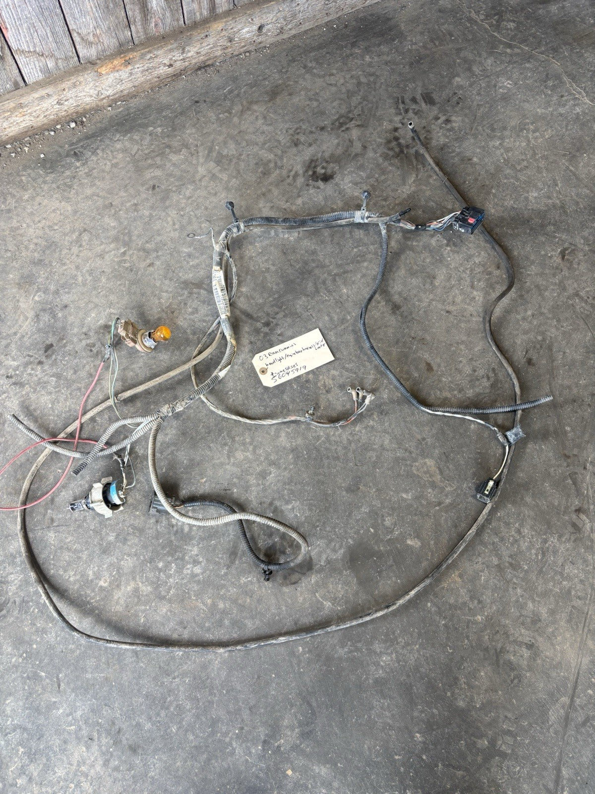 2003 Dodge Ram Cummins Diesel Headlight, Fan Clutch Wiring Harness 56045919