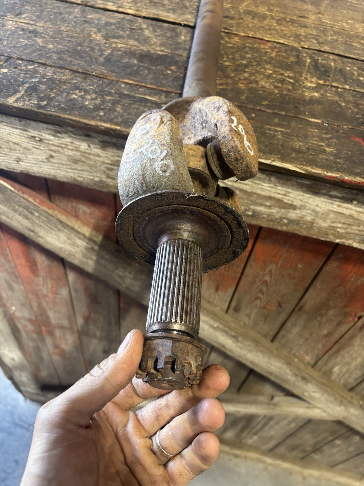 2010 2011 2012 DODGE RAM 2500 3500 CUMMINS PASSENGER FRONT AXLE SHAFT