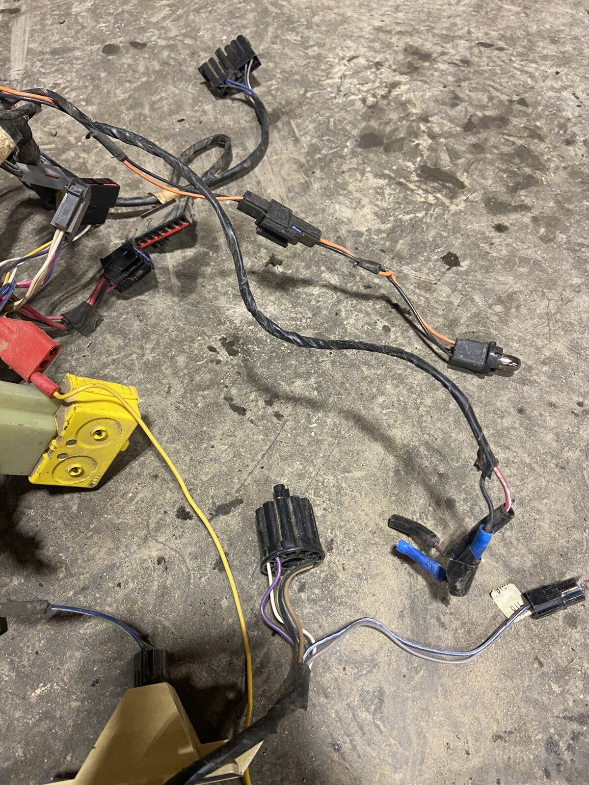 1989 DODGE RAM 250 350 CUMMINS DASH WIRING HARNESS PN 4372783