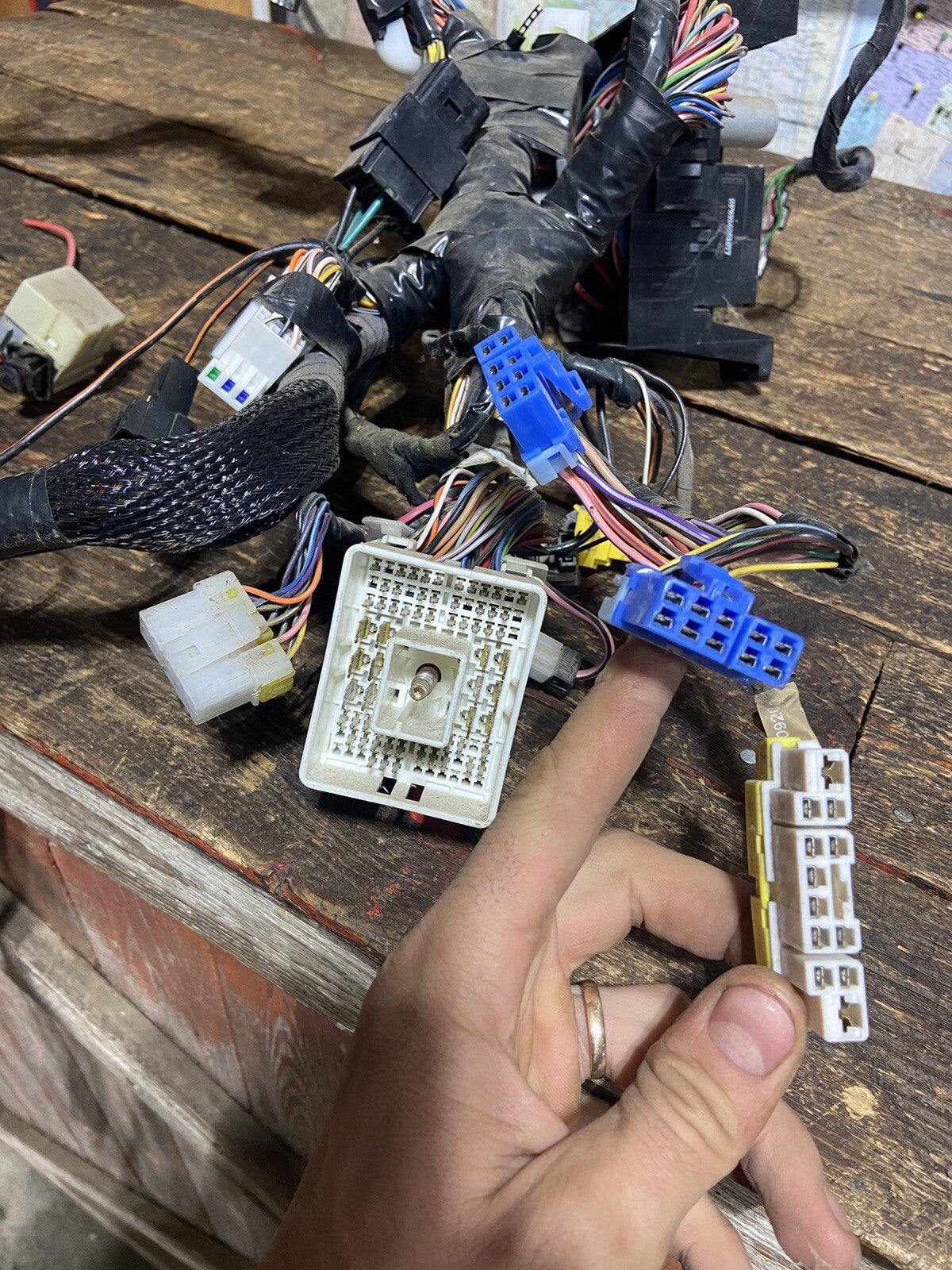 1994 DODGE RAM 2500 3500 CUMMINS DASH WIRING HARNESS AUTO PN 56017030