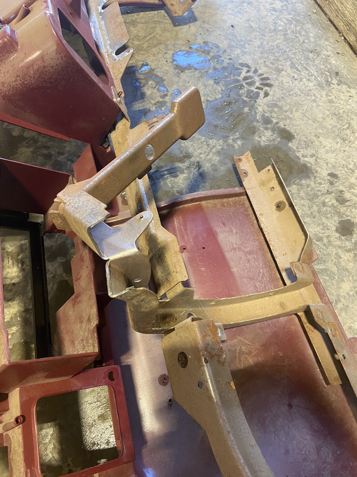 OEM 1994 - 1997 DODGE RAM CUMMINS DASH CORE STRUCTURE RED DASHBOARD