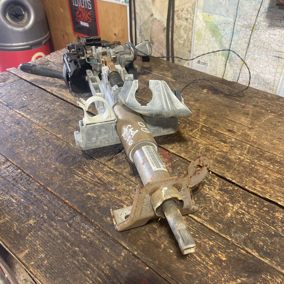 2007 - 2009 DODGE RAM 2500 3500 CUMMINS AUTOMATIC STEERING COLUMN 05057493aa