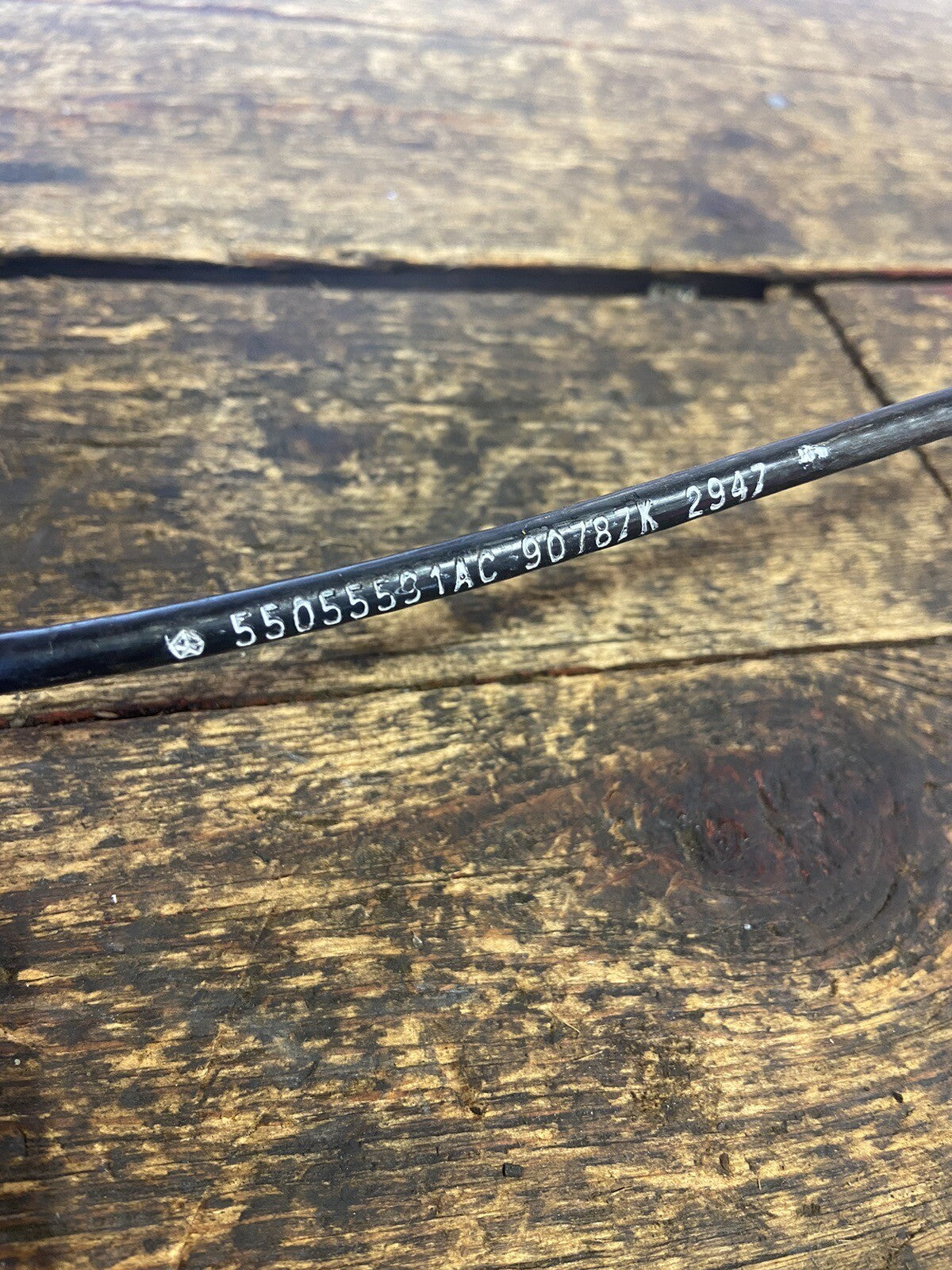 1998 DODGE RAM TRUCK CLIMATE HEATER CONTROL CABLE 55055591AC