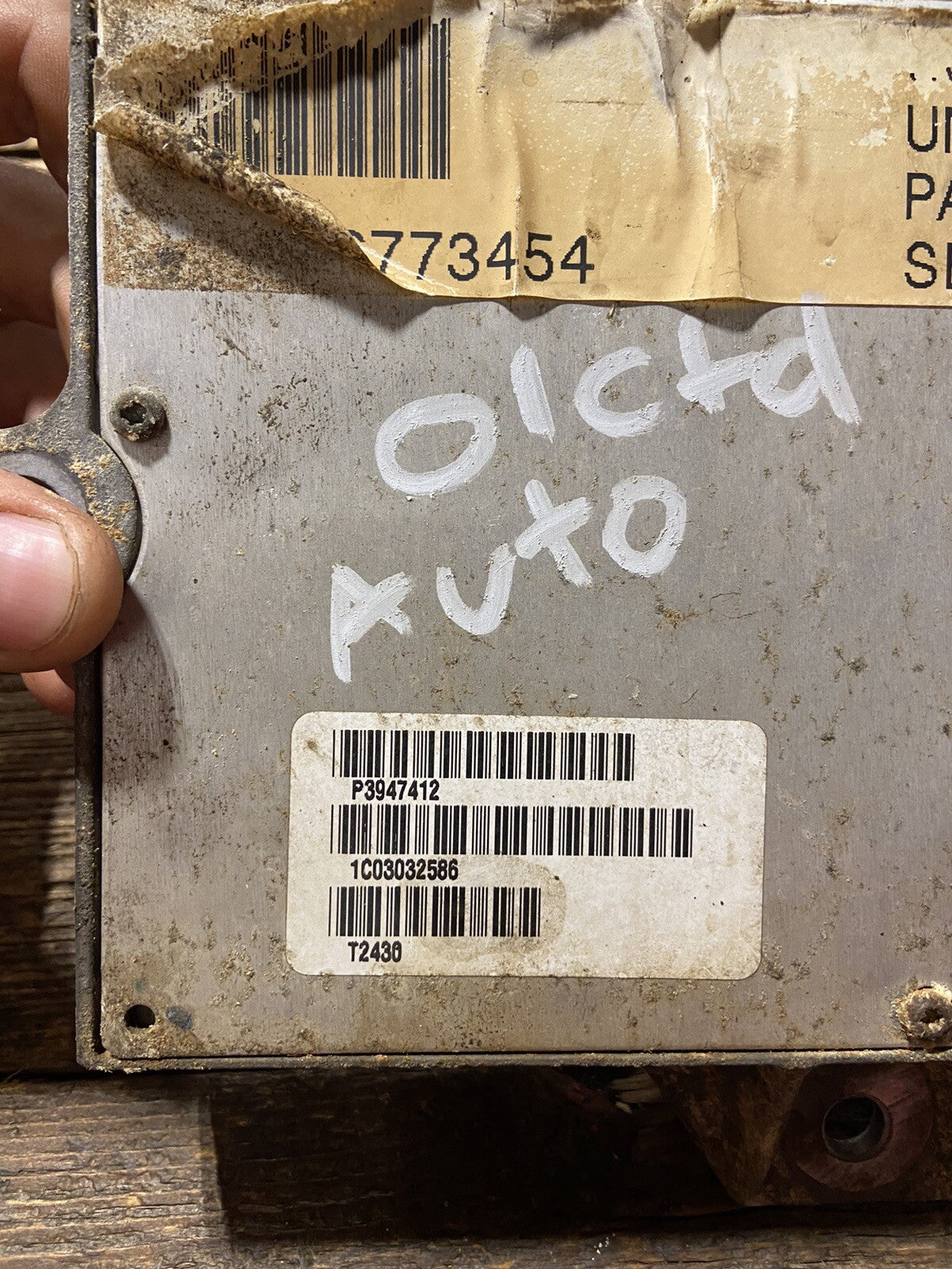 2001 DODGE RAM 2500 3500 CUMMINS ECM ECU COMPUTER ENGINE CONTROL MODULE 3947412