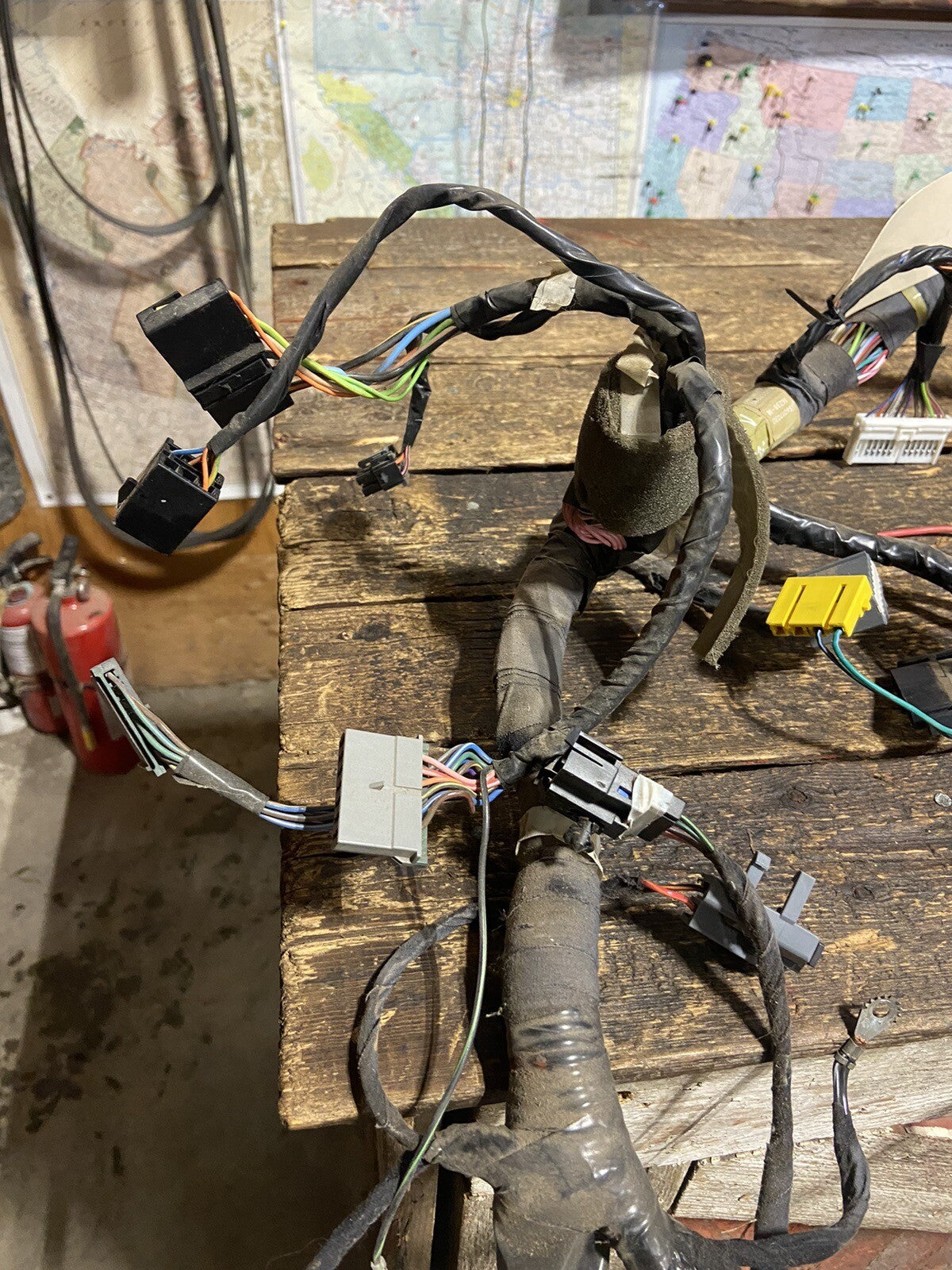 1994 DODGE RAM 2500 3500 CUMMINS DASH WIRING HARNESS AUTO PN 56017030