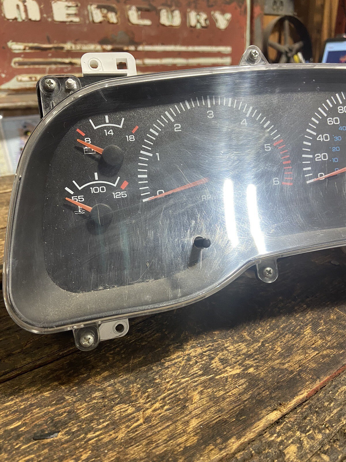 2000 DODGE RAM 1500 2500 3500 GAS AUTO INSTRUMENT GAUGE CLUSTER 281KMS 56020620