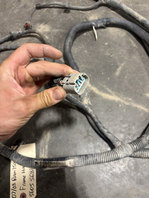 2007 2008 DODGE RAM 1500 CHASSIS FRAME HARNESS 56055681ad 4dr Shortbox