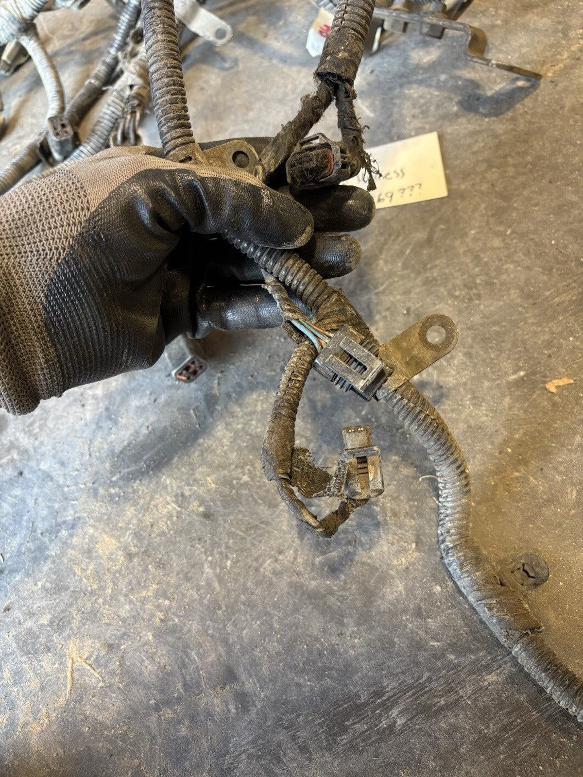 Early 2004 DODGE RAM CUMMINS ENGINE WIRING HARNESS PN 3965109