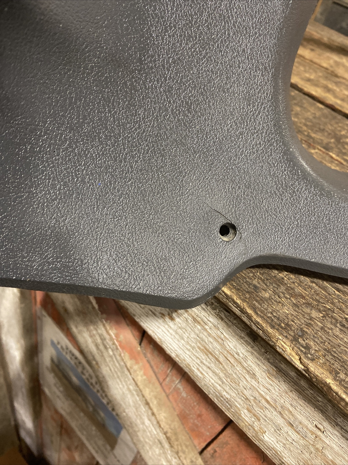 DRIVERS SIDE EXTENDED CAB REAR WINDOW TRIM GREY 1989-1993 DODGE RAM 55028913