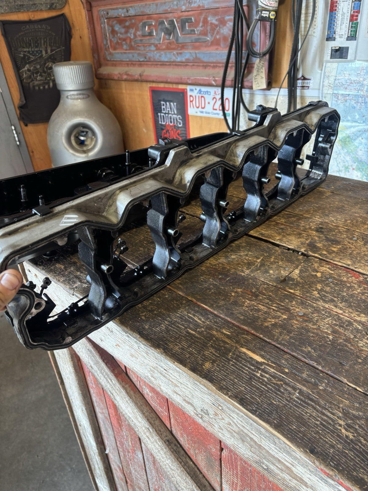 2006 2007 DODGE RAM 2500 3500 5.9L CUMMINS VALVE COVER SET PN 4931453