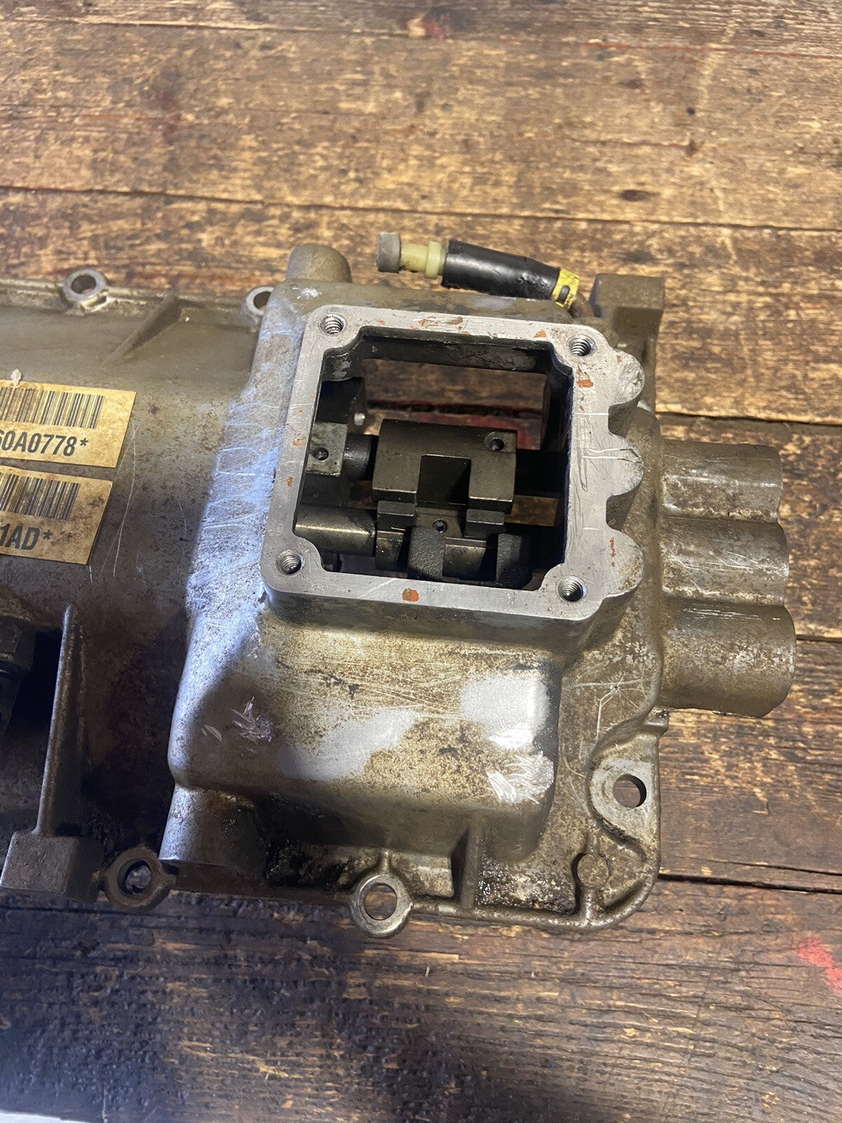 1998 - 2003 DODGE RAM CUMMINS NV4500 LOADED SQUARE SHIFTER TOP PLATE COVER