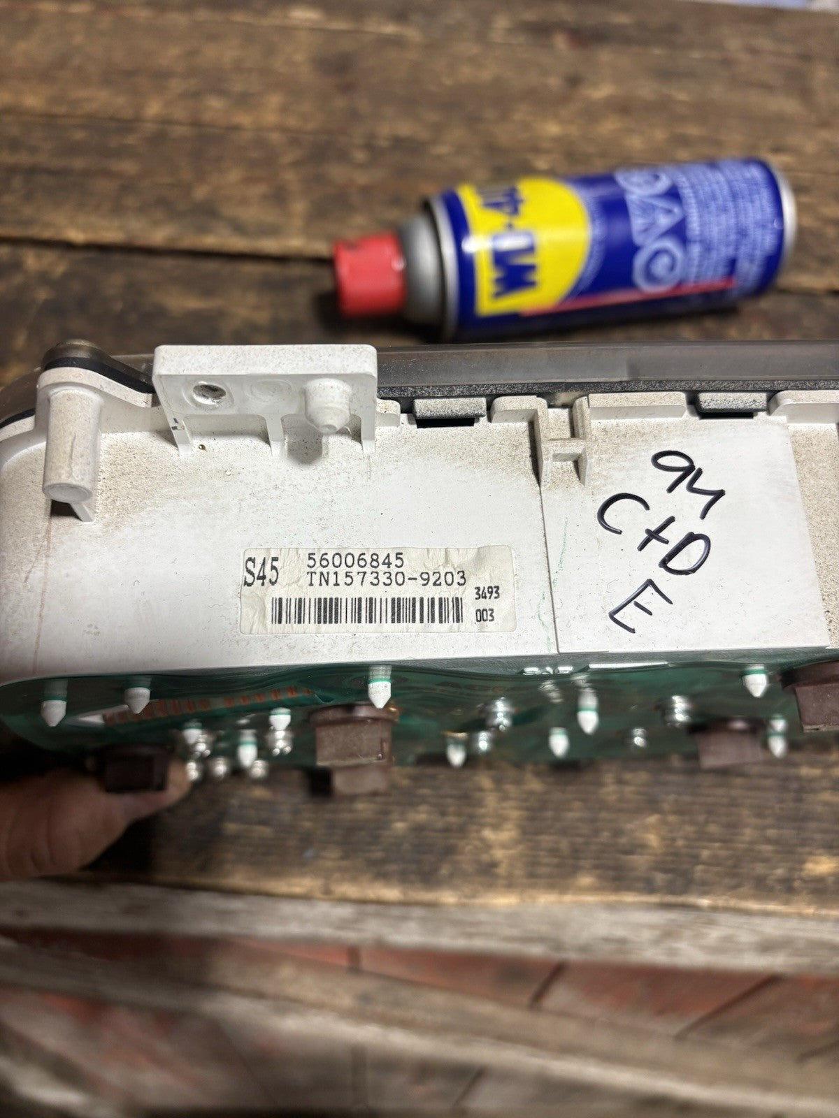 1994 1995 1996 1997 DODGE RAM 2500 3500 DIESEL INSTRUMENT GAUGE CLUSTER 56006845