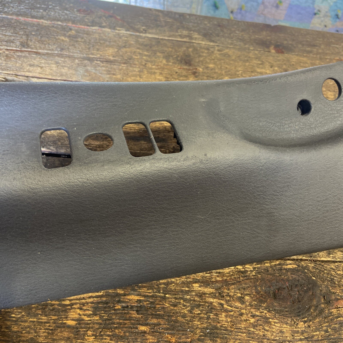 1998-2002 DODGE RAM 1500 2500 3500 DRIVER POWER SEAT SIDE PANEL AGATE DARK GREY