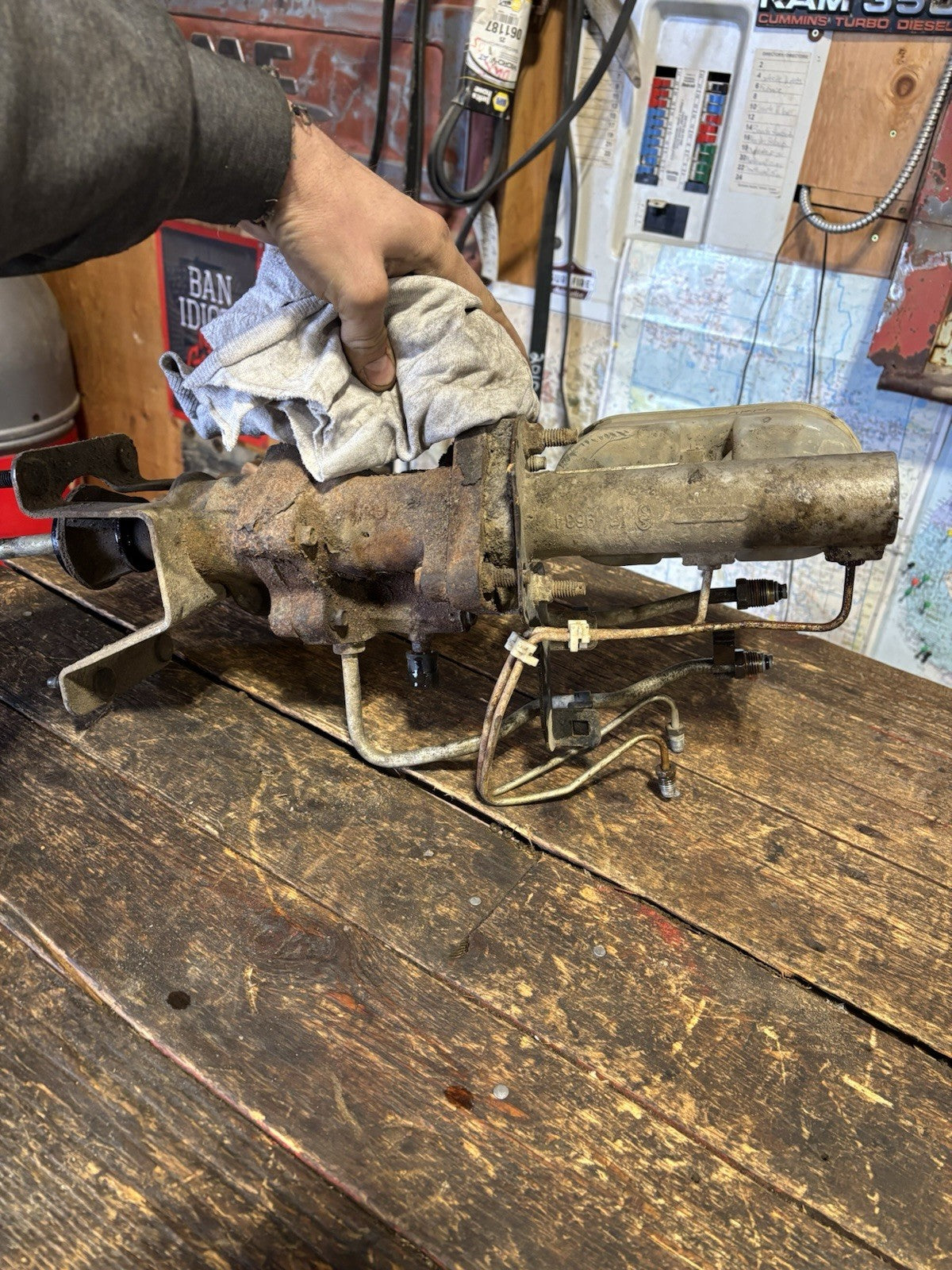 HYDROBOOST UNIT 2001 2002 DODGE RAM 2500/3500 5.9L CUMMINS 52010300AA
