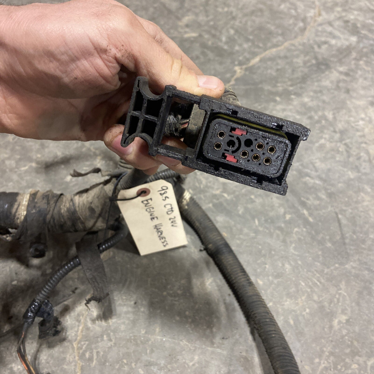 1998 .5 DODGE RAM 2500 3500 24V CUMMINS ENGINE HARNESS