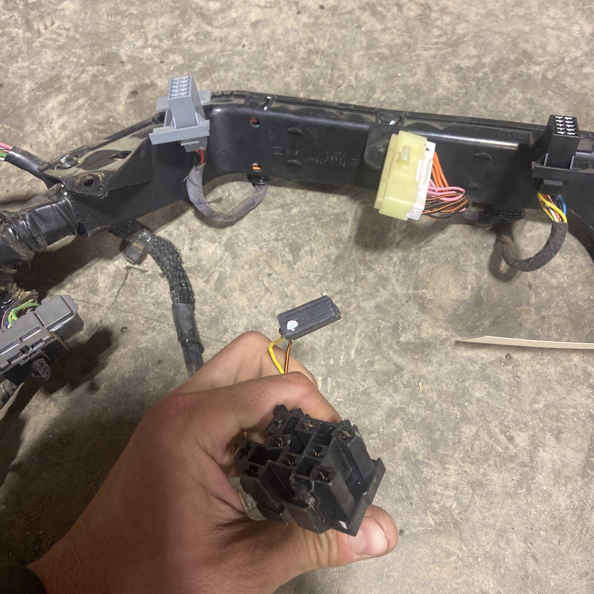 1998 DODGE RAM 2500 3500 CUMMINS 12V AUTOMATIC DASH WIRING HARNESS 56020485AB