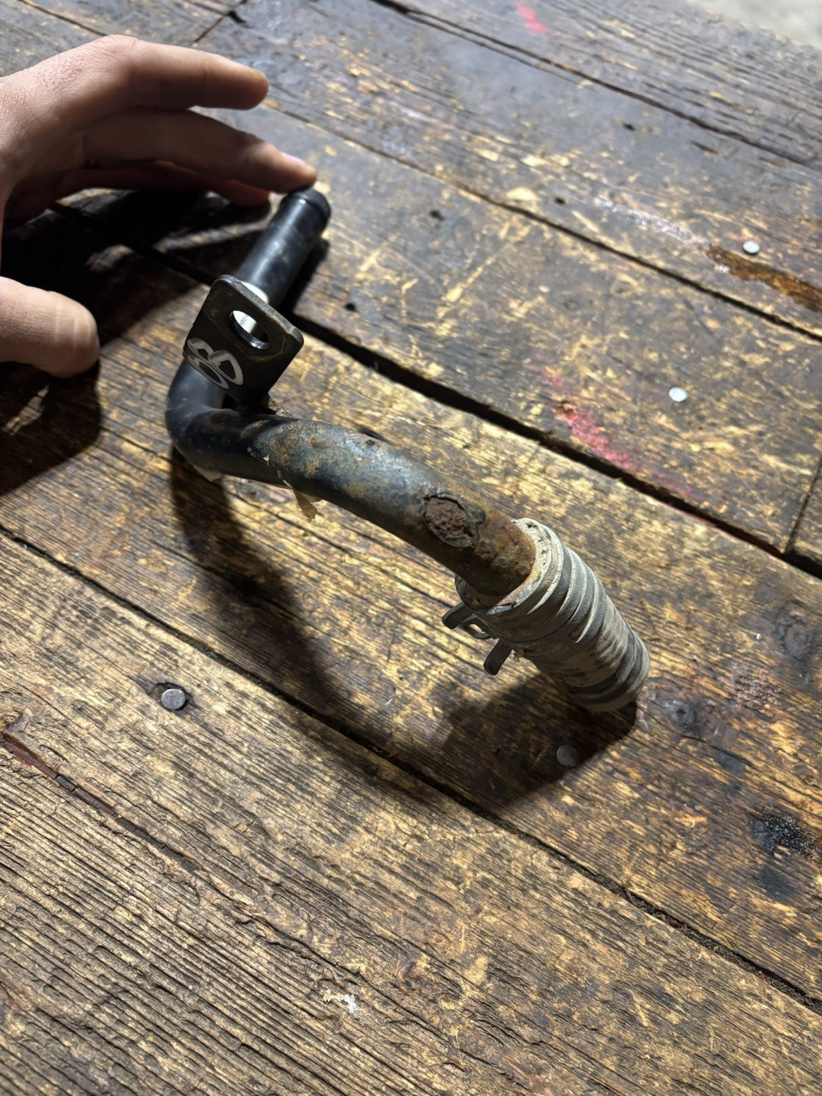 2007 .5 - 2012 DODGE RAM 6.7L CUMMINS WATER INLET COOLANT LINE 4947469 4937238