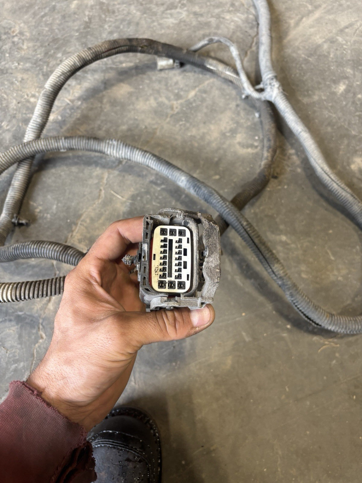 2009 RAM 2500 3500 FRAME CHASSIS WIRING HARNESS 4DOOR LONGBOX 68050455aa