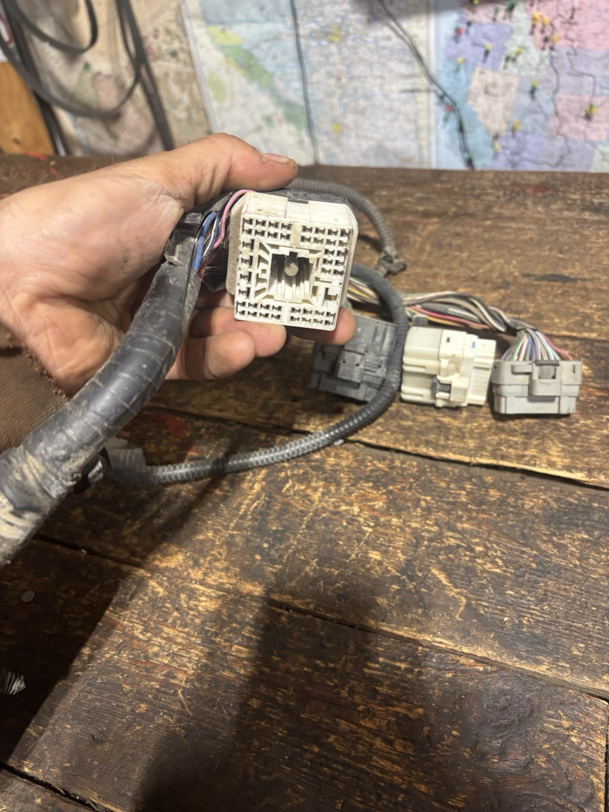 2000 2001 DODGE RAM CUMMINS 5.9 PCM 5/ 6spd TRANSMISSION HARNESS 56045319AD