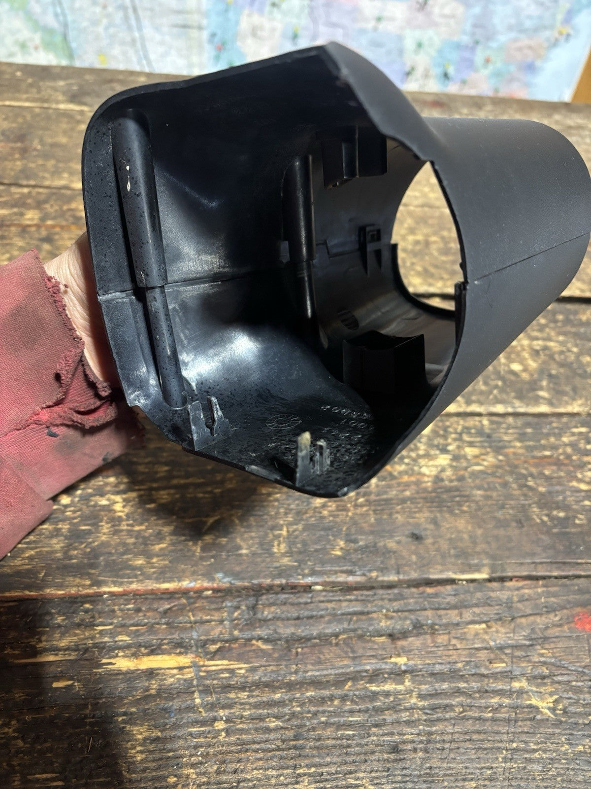 1991 1992 1993 DODGE RAM 250 350 LOWER STEERING COLUMN COVERS MANUAL TRANS