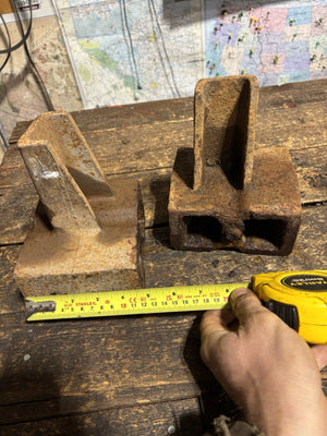 OEM REAR DIFF SPACER LIFT BLOCKS 1994-2002 DODGE RAM 2500/3500 4 3/4”